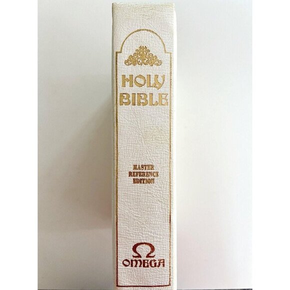 Holy Bible King James Red Letter Omega XL Illustrated Master Edition In Box HBS - Picture 4 of 10